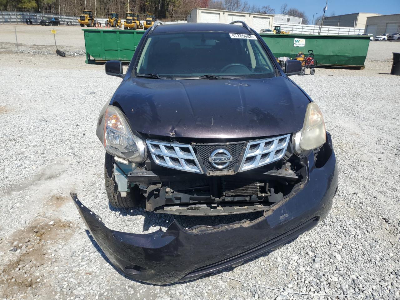 2012 Nissan Rogue VIN JN8AS5MTXCW287143 Copart auction photo, front end damage thumbnail 5