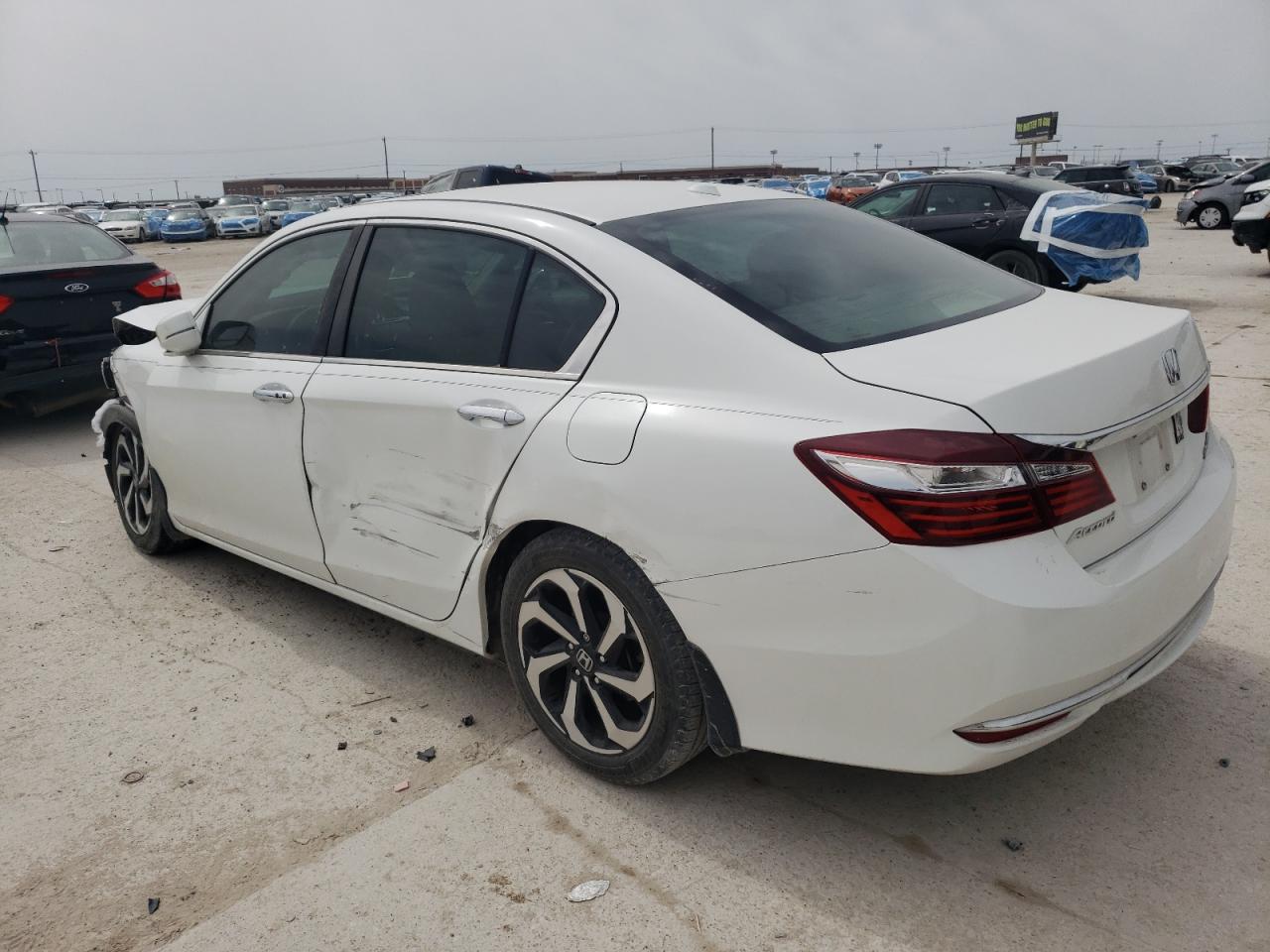 2017 Honda Accord VIN 1HGCR2F85HA013779 Copart auction photo, all over / front end damage thumbnail 2