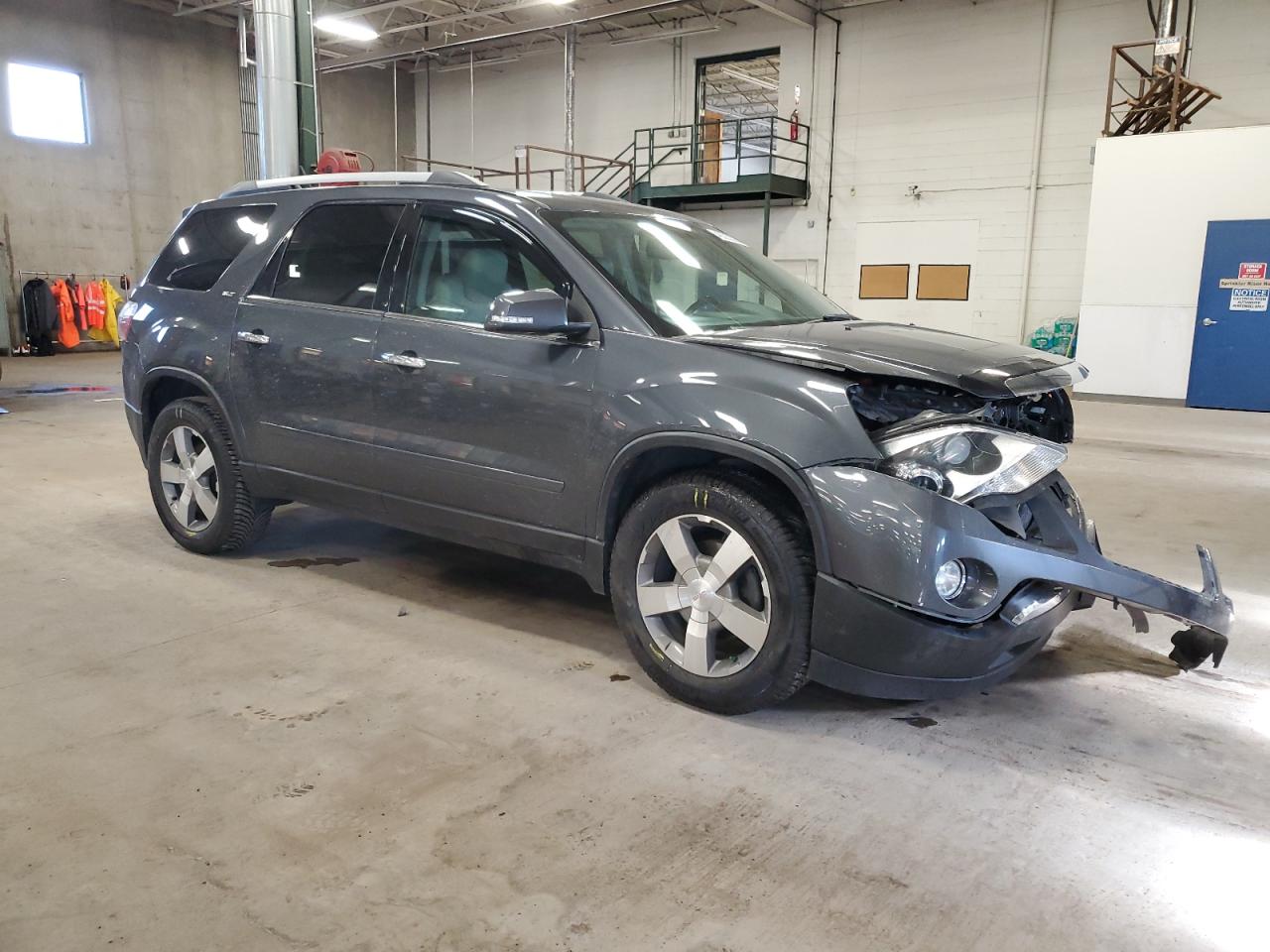 2011 GMC Acadia VIN 1GKKRRED5BJ319488 Copart auction photo, front end damage thumbnail 4