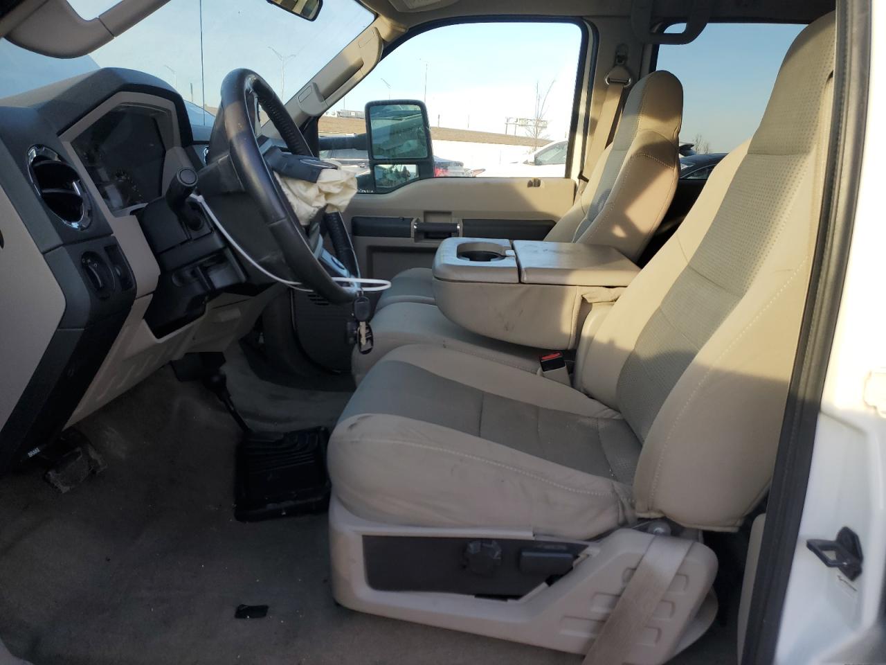 2008 Ford F250 VIN 1FTSW21R38EC62285 Copart auction photo, front end / rear end damage thumbnail 7