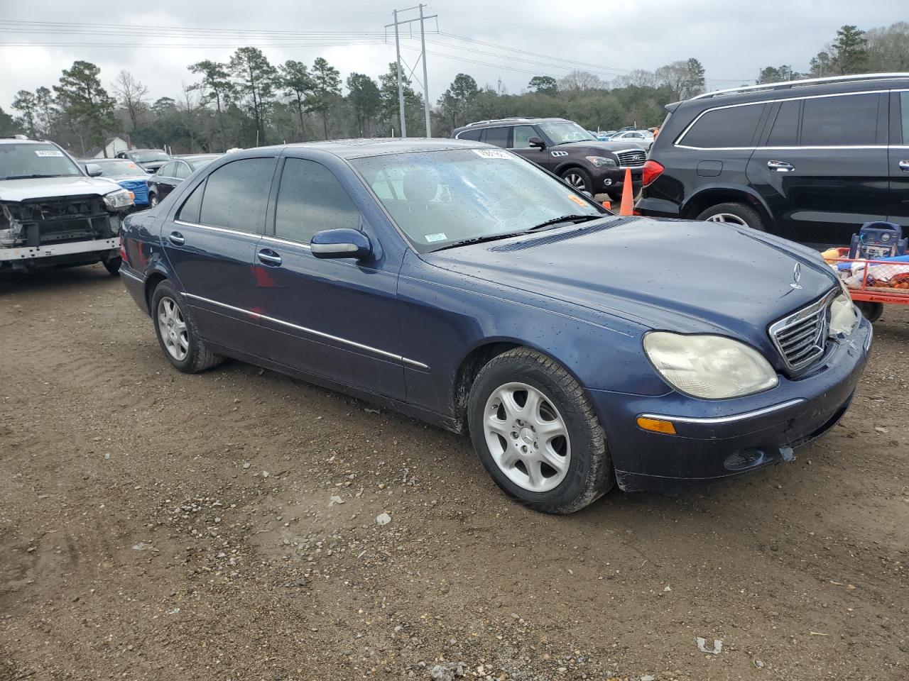 2000 Mercedes-Benz S-klasse VIN WDBNG70J9YA065856 Copart auction photo, front end damage thumbnail 4
