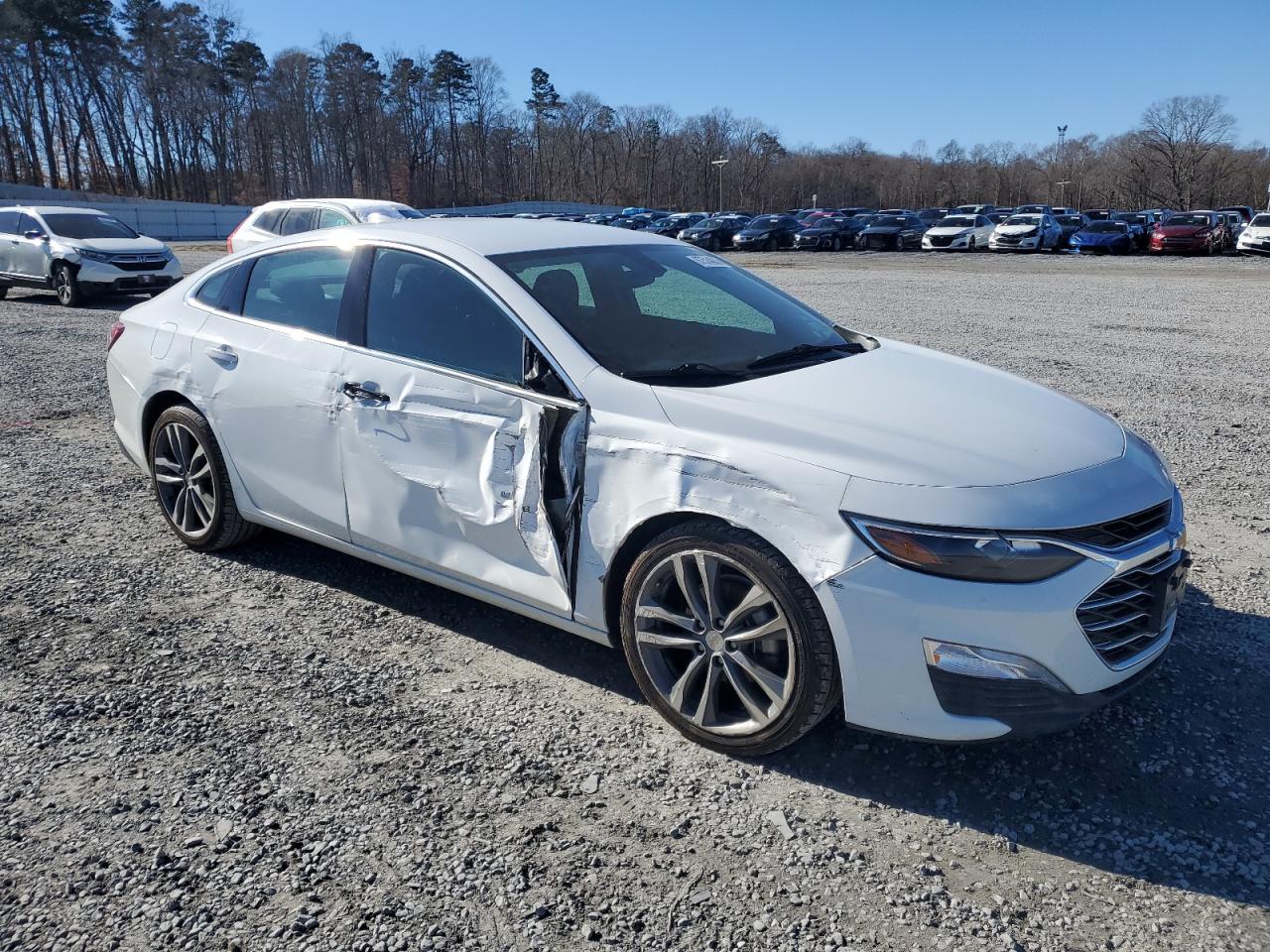 2022 Chevrolet Malibu VIN 1G1ZD5ST5NF122673 Copart auction photo, all over damage thumbnail 4