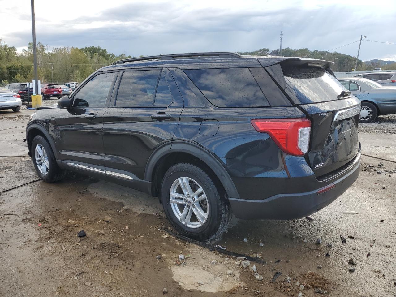 2020 Ford Explorer VIN 1FMSK8DH5LGB15380 Copart auction photo, front end damage thumbnail 2