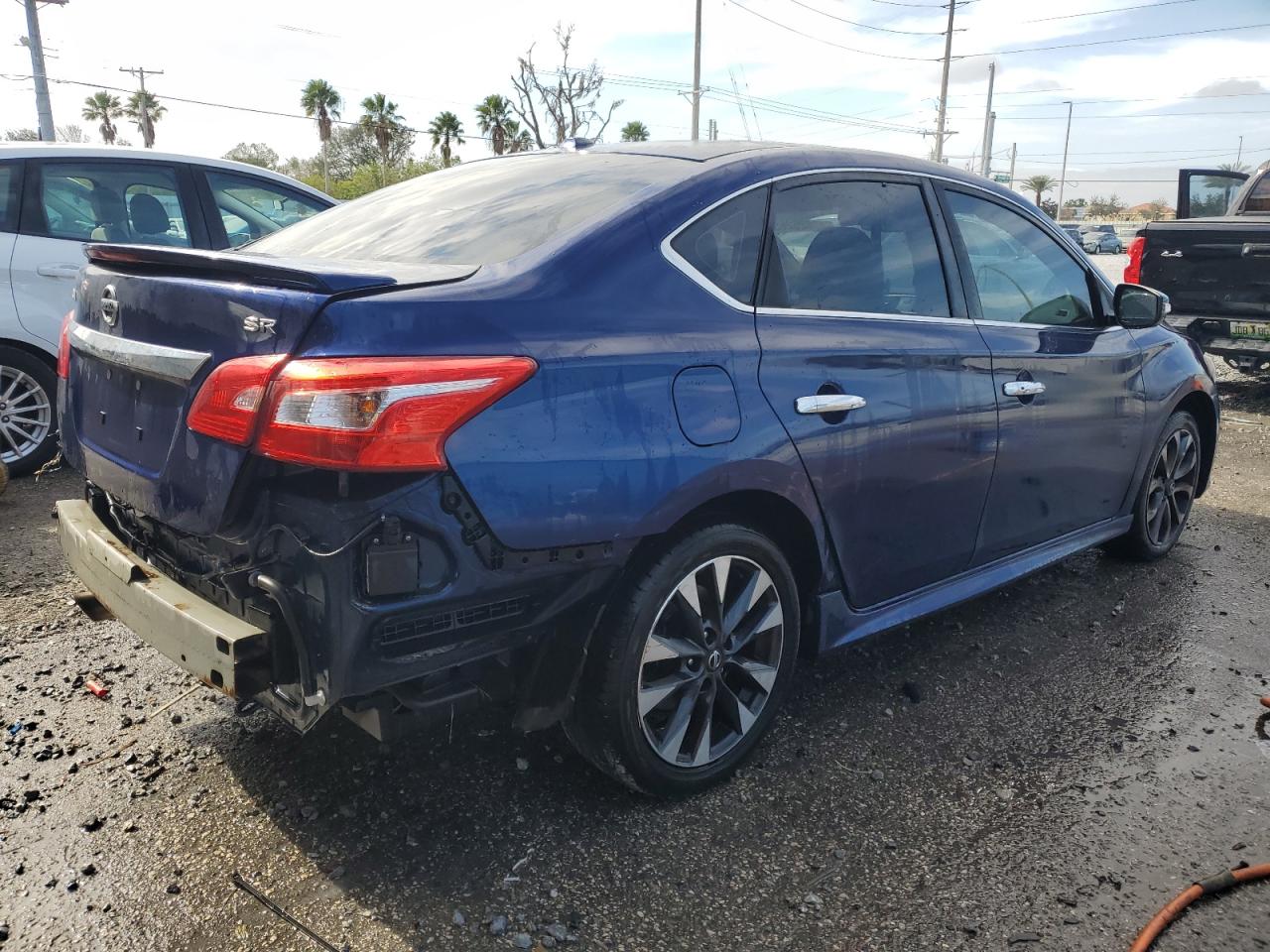 2017 Nissan Sentra VIN 3N1AB7AP8HY212751 Copart auction photo, all over damage thumbnail 3
