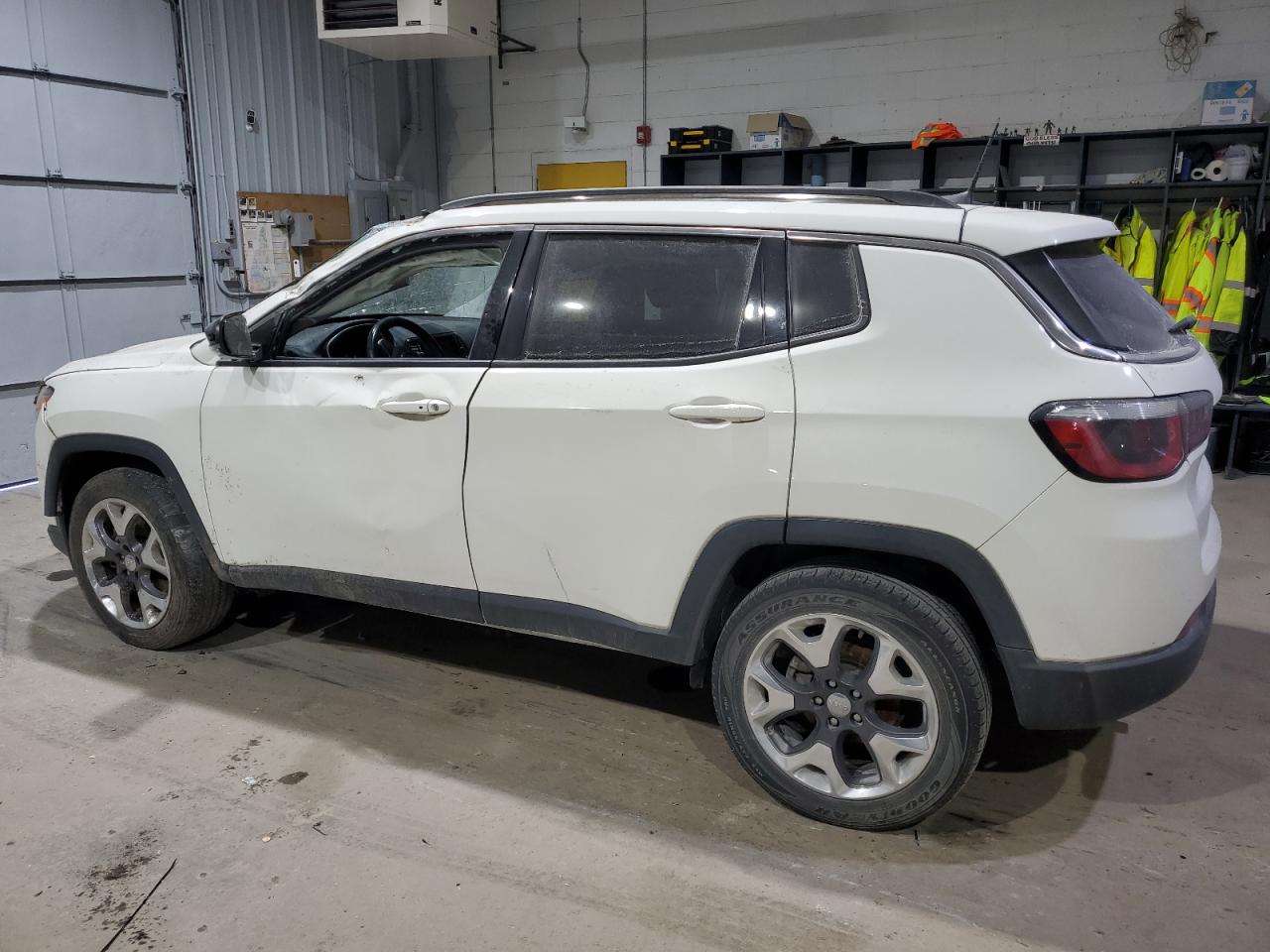 2019 Jeep Compass VIN 3C4NJCCB4KT663000 Copart auction photo, all over / top/roof damage thumbnail 2