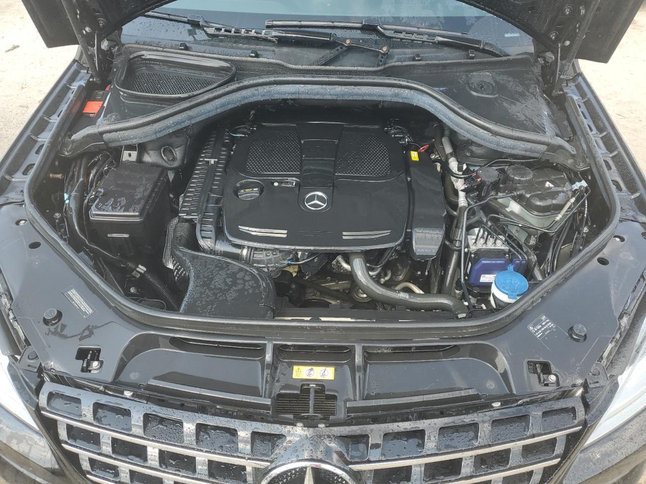 2013 Mercedes-Benz M-klasse VIN 4JGDA5HB5DA247575 Copart auction photo, side damage thumbnail 12