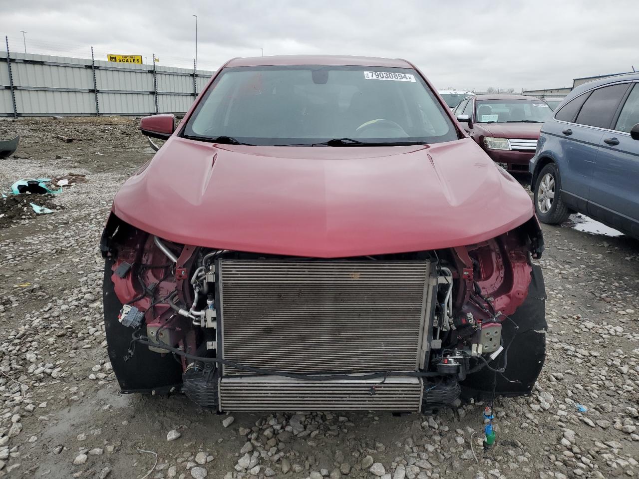 2019 Chevrolet Equinox VIN 2GNAXUEV4K6282981 Copart auction photo, front end damage thumbnail 5