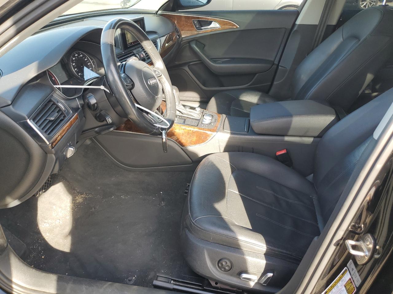 2017 Audi A6 VIN WAUC8AFC4HN069847 Copart auction photo, front end / minor dent/scratches damage thumbnail 7