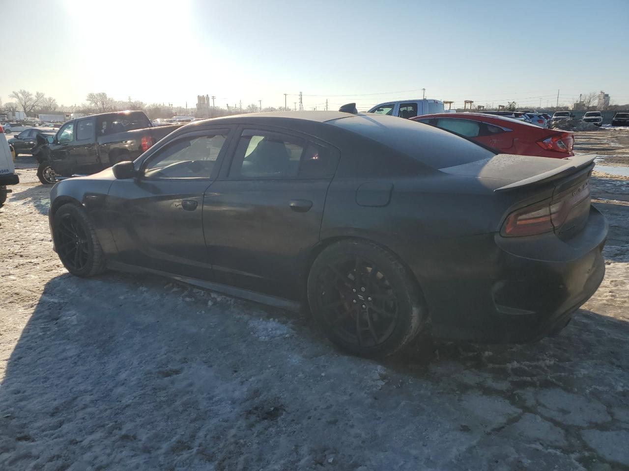 2020 Dodge Charger VIN 2C3CDXGJXLH221151 Copart auction photo, all over / vandalism damage thumbnail 2
