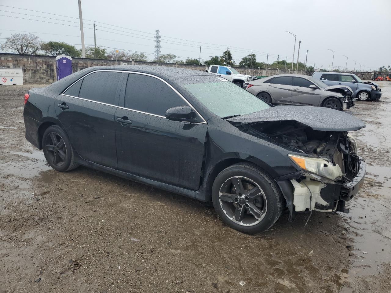 2014 Toyota Camry VIN 4T1BF1FK1EU423722 Copart auction photo, front end damage thumbnail 4