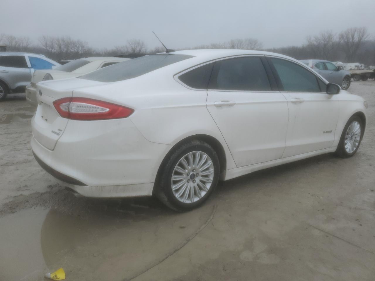 2013 Ford Fusion VIN 3FA6P0LU9DR273213 Copart auction photo, side damage thumbnail 3