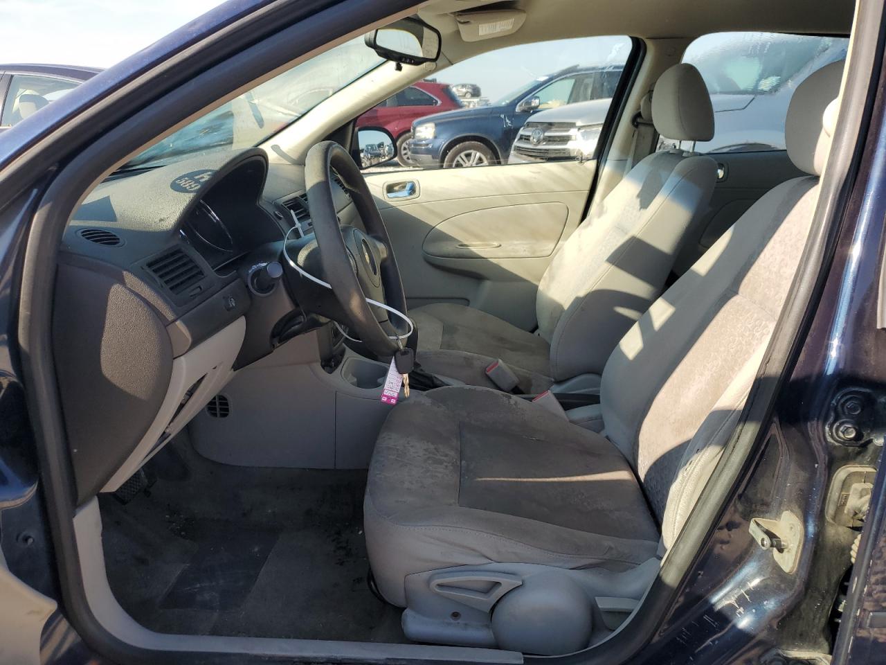 2009 Chevrolet Cobalt VIN 1G1AS58HX97150202 Copart auction photo, front end / hail damage thumbnail 7