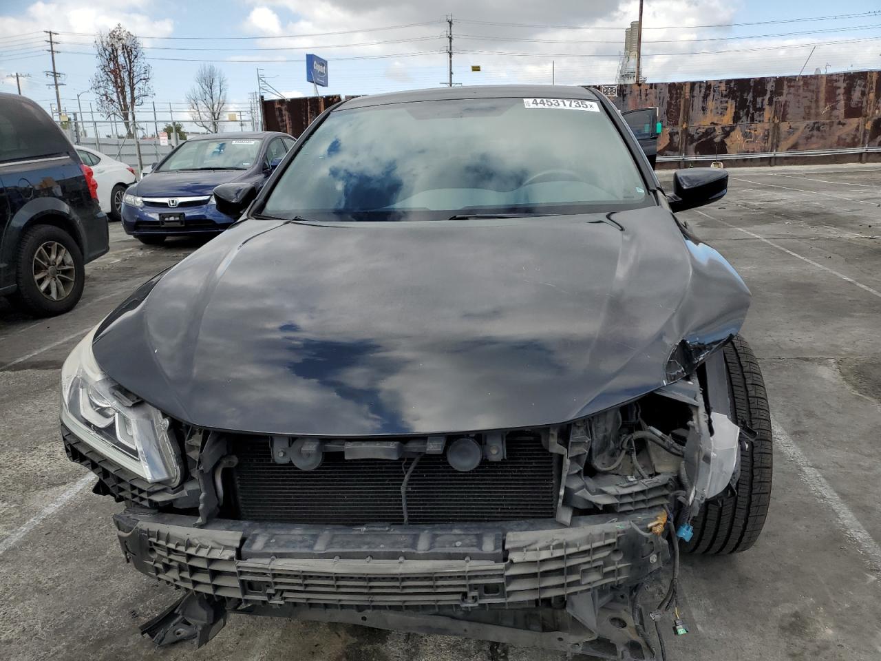 2016 Honda Accord VIN 1HGCR2F59GA157937 Copart auction photo, front end damage thumbnail 5