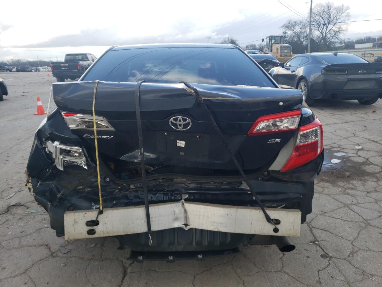 2012 Toyota Camry VIN 4T1BF1FK8CU137508 Copart auction photo, rear end damage thumbnail 6