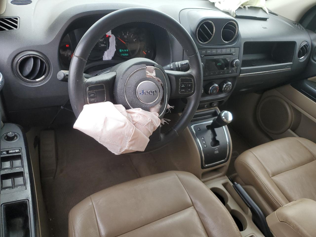 2012 Jeep Compass VIN 1C4NJCEA2CD666392 Copart auction photo, front end damage thumbnail 8