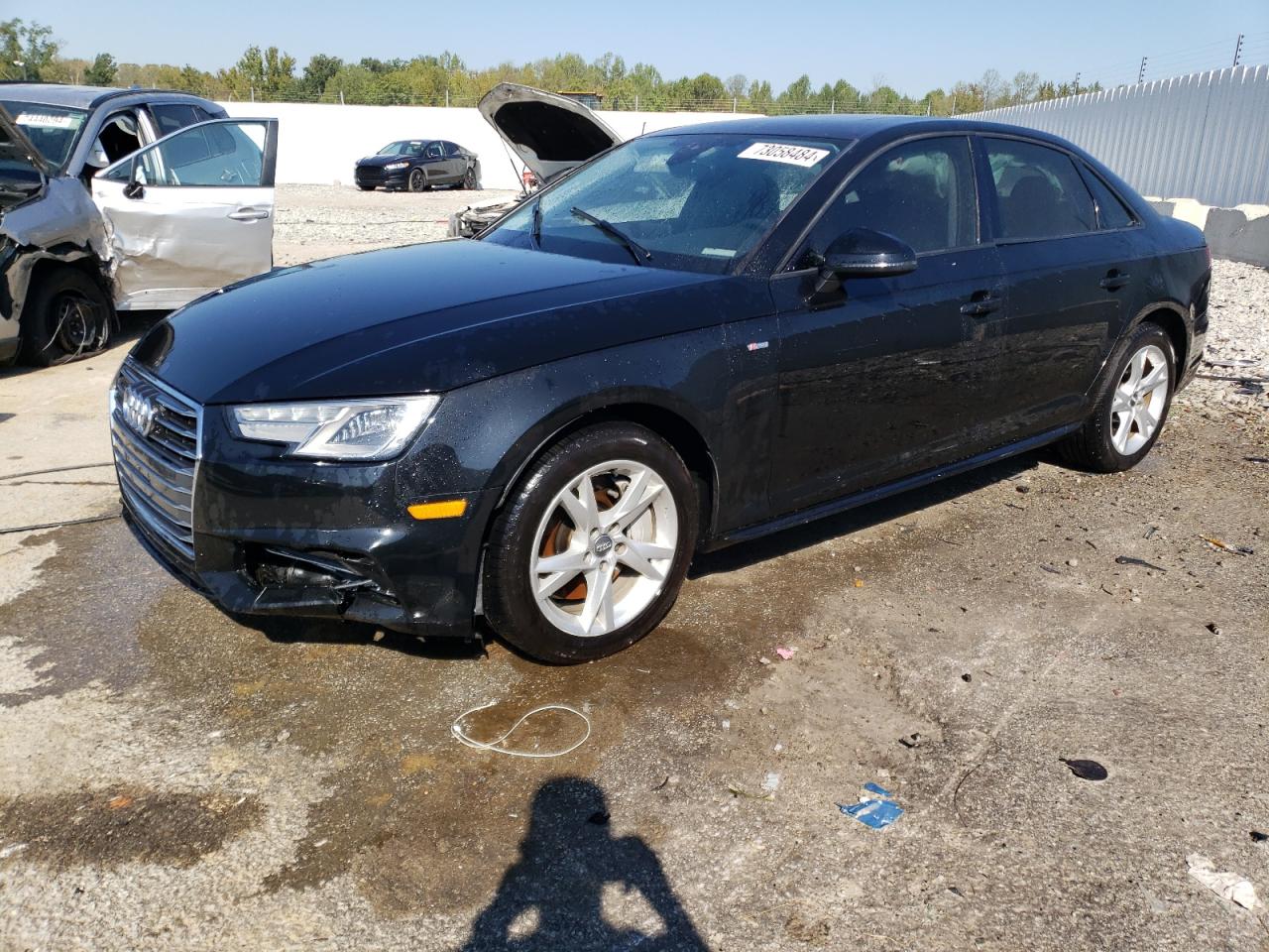 2018 Audi A4 VIN WAUDNAF49JA119435