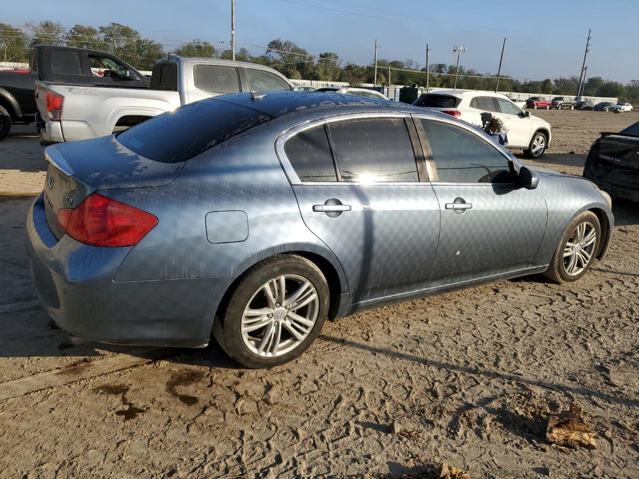 2010 Infiniti G VIN JN1CV6AP6AM408318 Copart auction photo, mechanical / side damage thumbnail 3