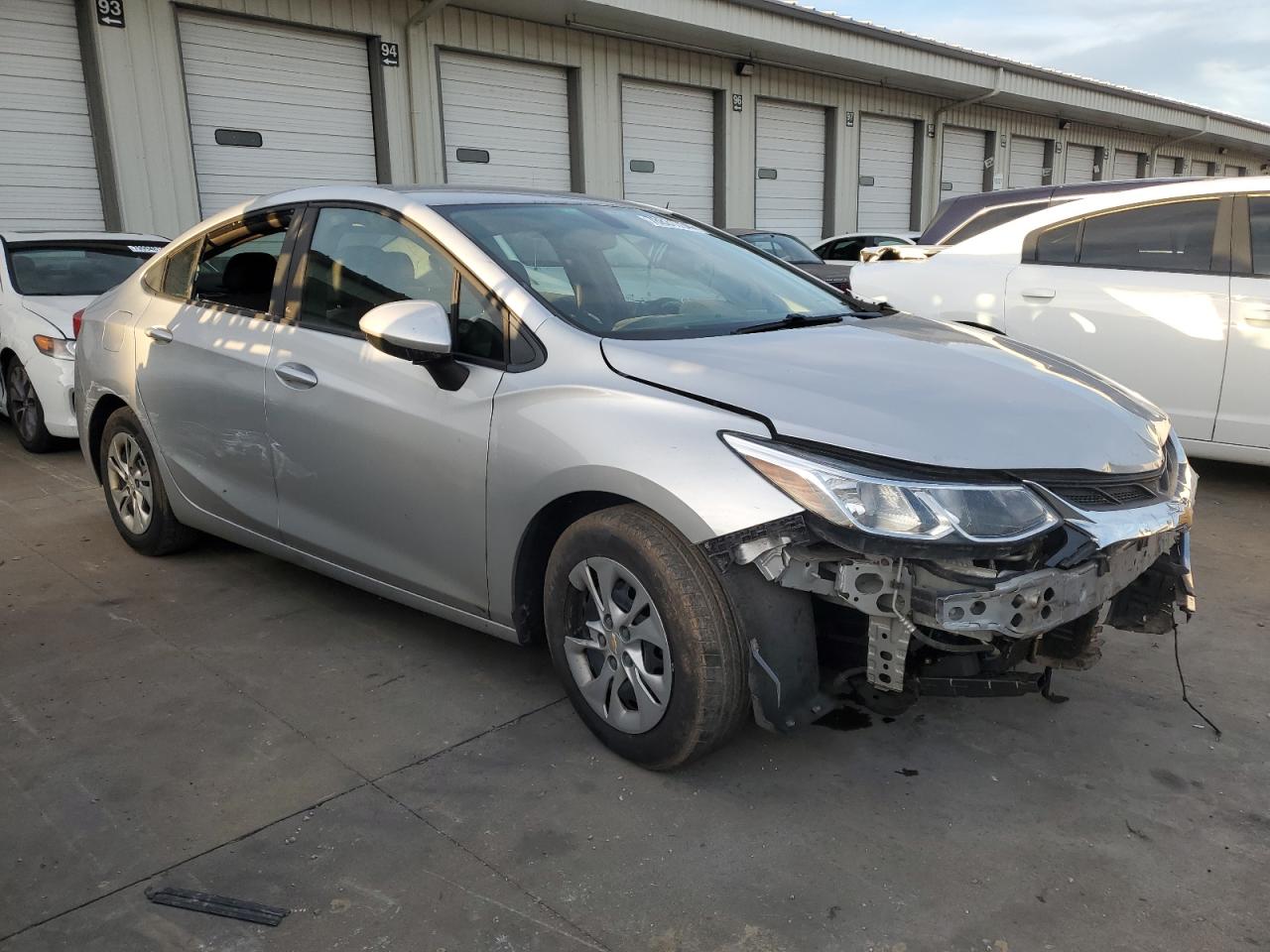 2019 Chevrolet Cruze VIN 1G1BJ5SM8K7102846 Copart auction photo, all over / front end damage thumbnail 4