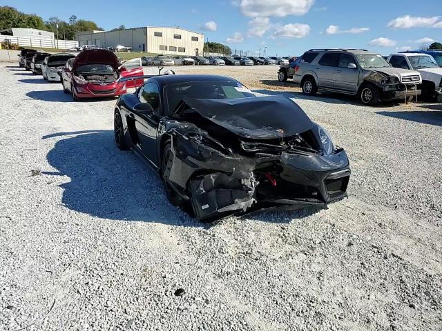 2021 Porsche Cayman VIN WP0AC2A87MS289173 Copart auction photo, front end / mechanical damage thumbnail 11