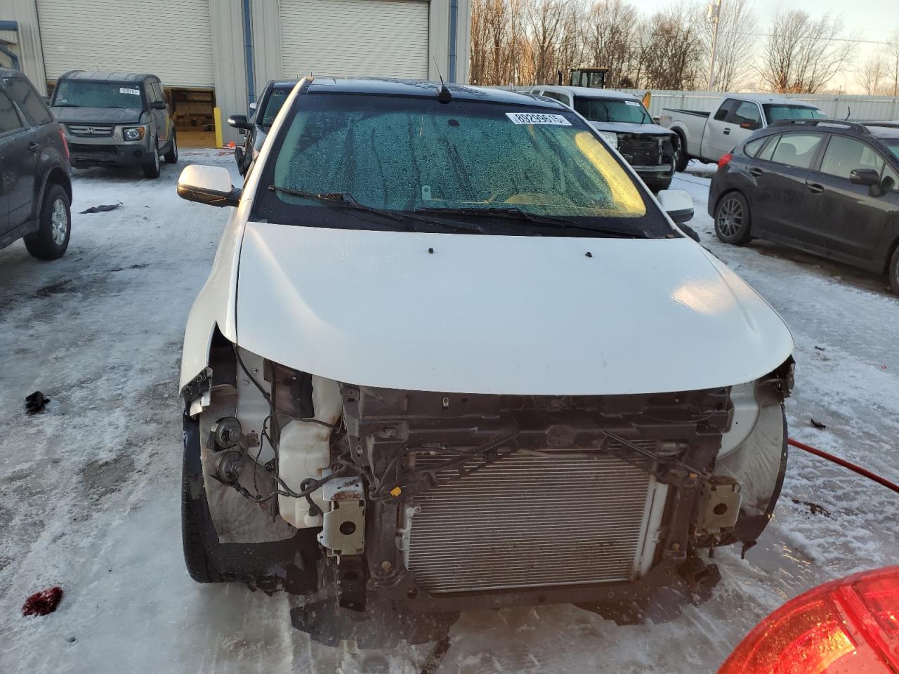 2013 Ford Edge VIN 2FMDK3JCXDBC59679 Copart auction photo, front end damage thumbnail 5