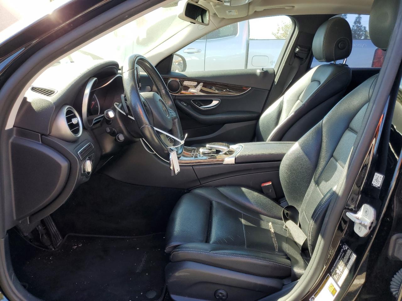 2015 Mercedes-Benz C-klasse VIN 55SWF4JB1FU086914 Copart auction photo, rear end damage thumbnail 7