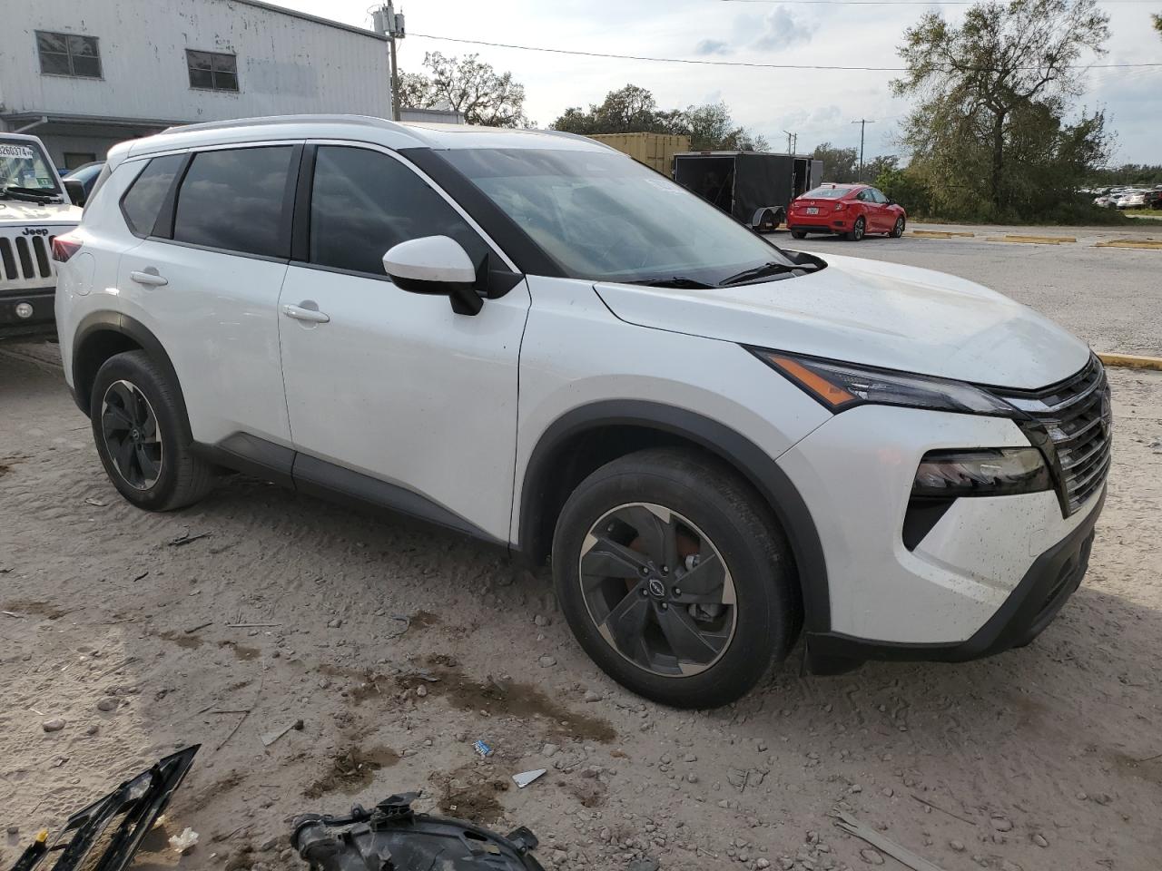 2024 Nissan Rogue VIN 5N1BT3BA8RC672550 Copart auction photo, water/flood damage thumbnail 4