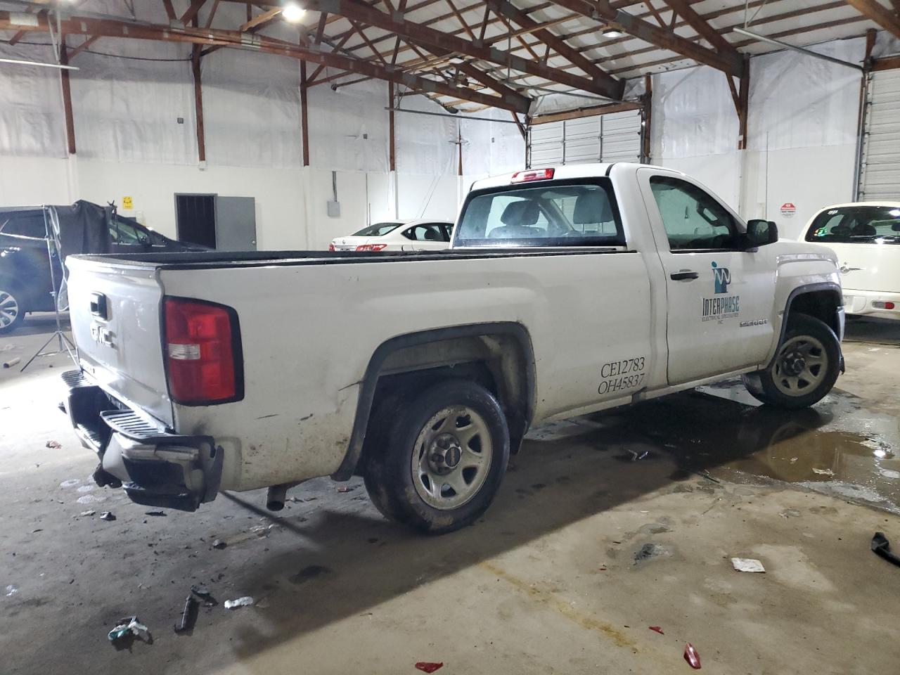 2018 GMC Sierra VIN 1GTN1LEC0JZ902121 Copart auction photo, side / front end damage thumbnail 3