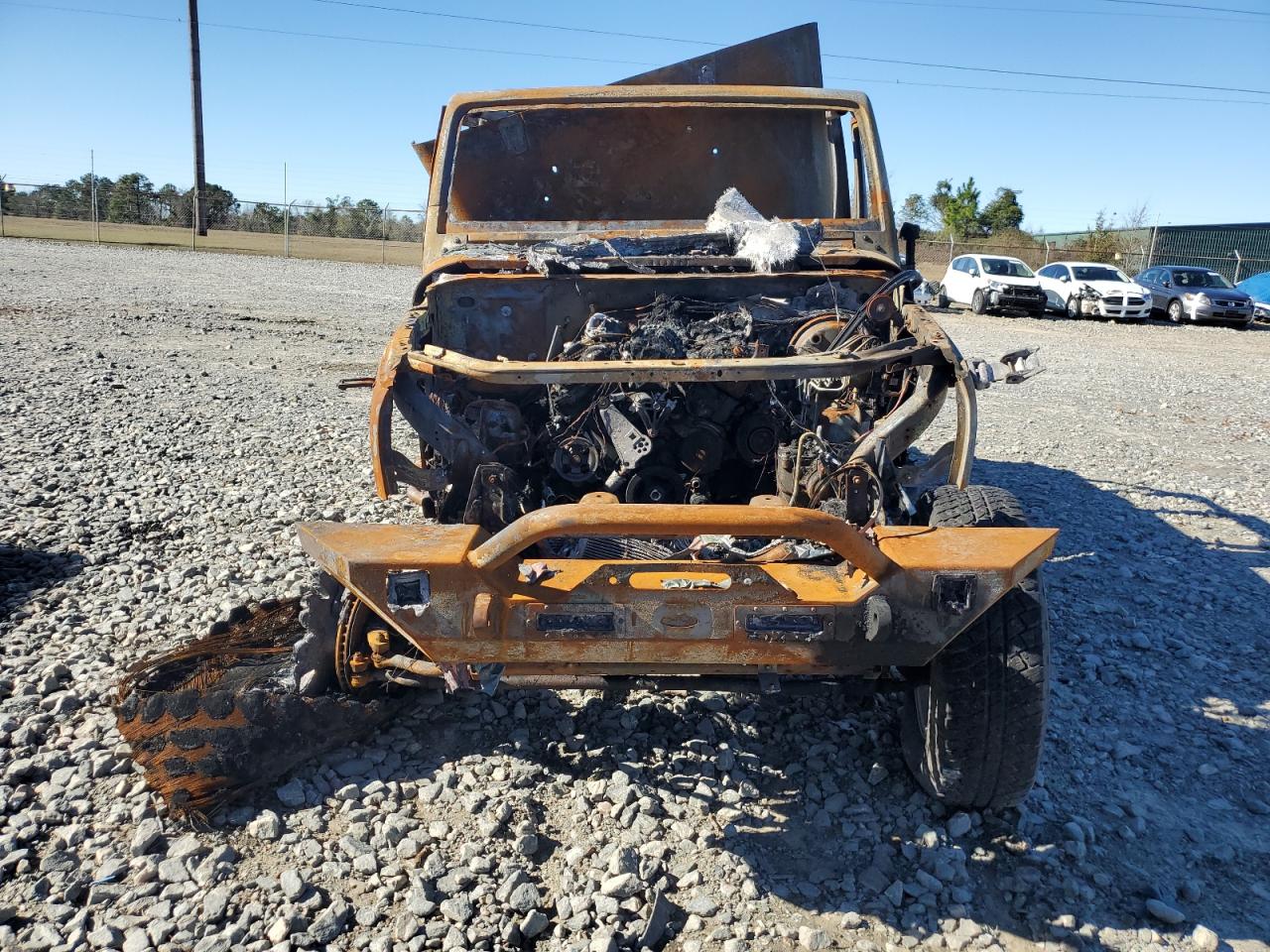 2018 Jeep Wrangler VIN 1C4BJWDG2JL871305 Copart auction photo, burn damage thumbnail 5