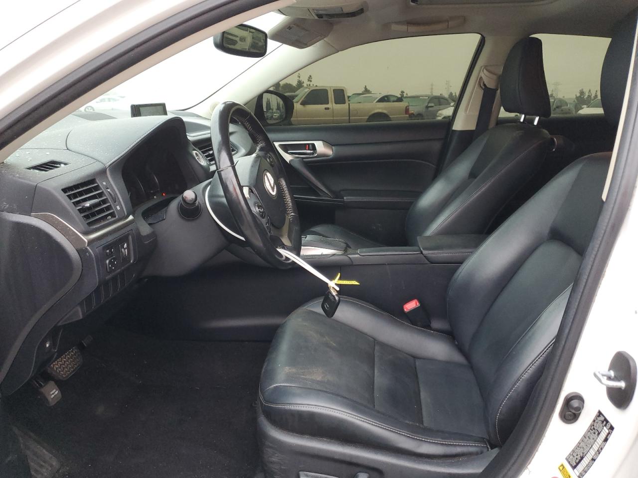 2015 Lexus CT VIN JTHKD5BH4F2231654 Copart auction photo, all over damage thumbnail 7