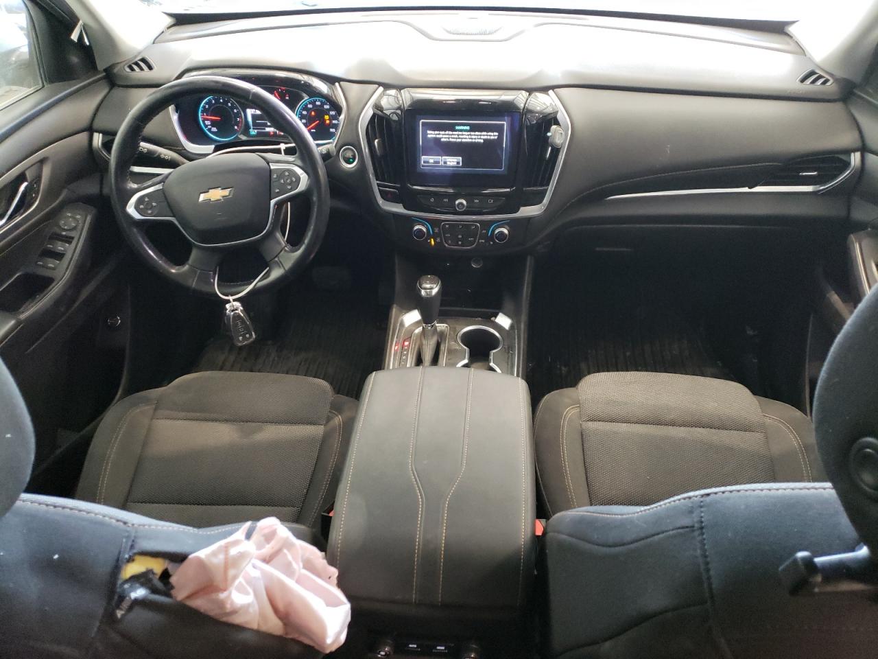 2019 Chevrolet Traverse VIN 1GNEVGKW1KJ214615 Copart auction photo, front end / rear end damage thumbnail 8