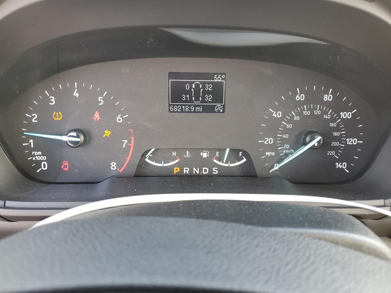 2018 Ford EcoSport VIN MAJ3P1RE8JC188785 Copart auction photo, front end / side damage thumbnail 9