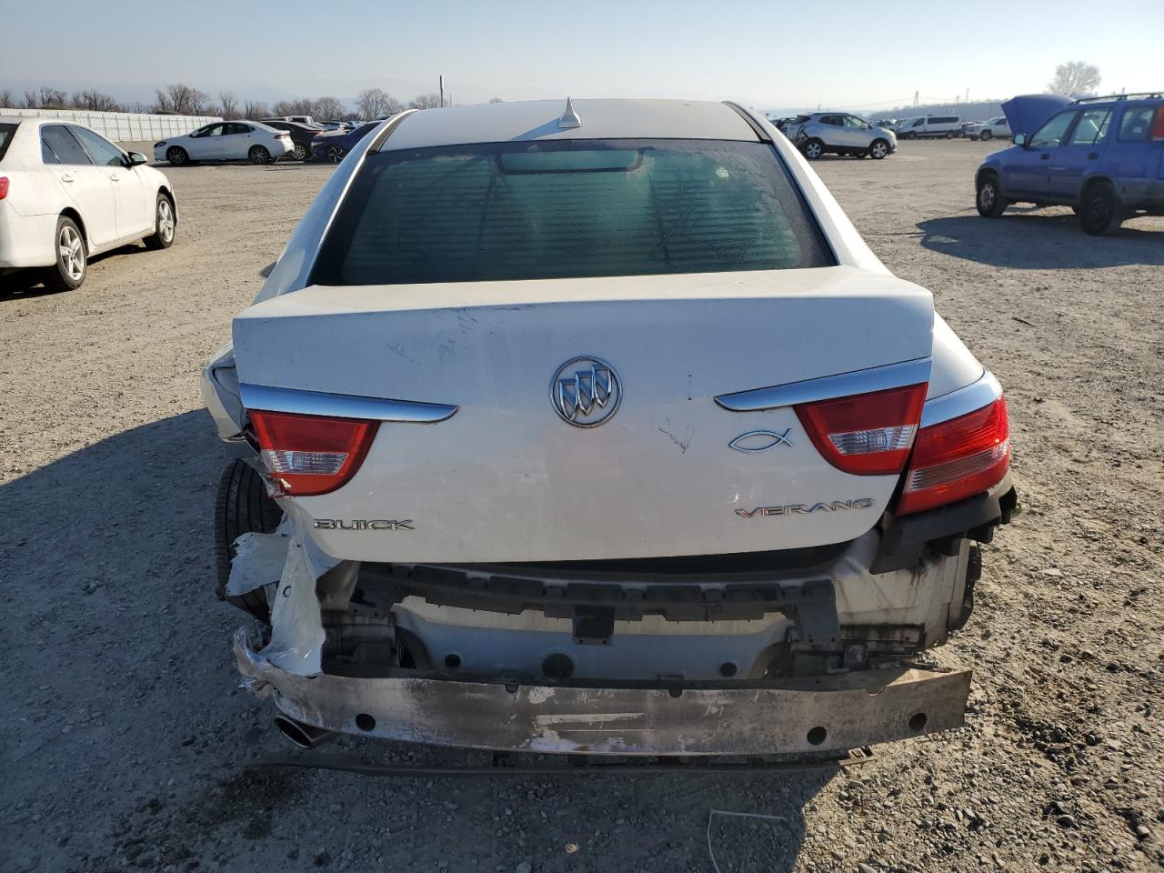 2012 Buick Verano VIN 1G4PS5SK2C4175301 Copart auction photo, rear end / side damage thumbnail 6