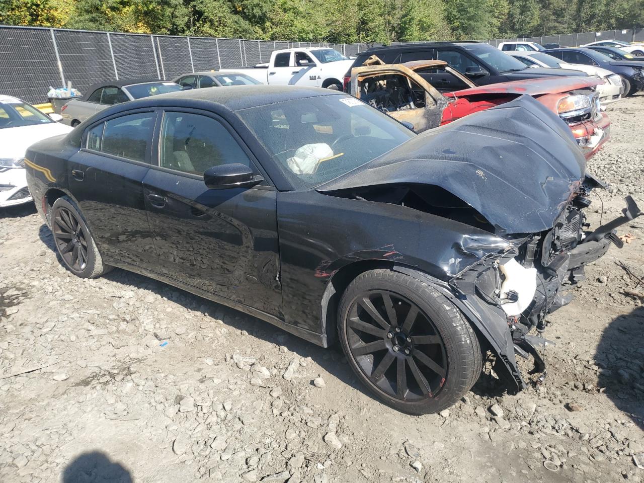 2018 Dodge Charger VIN 2C3CDXHG3JH176425 Copart auction photo, front end damage thumbnail 4