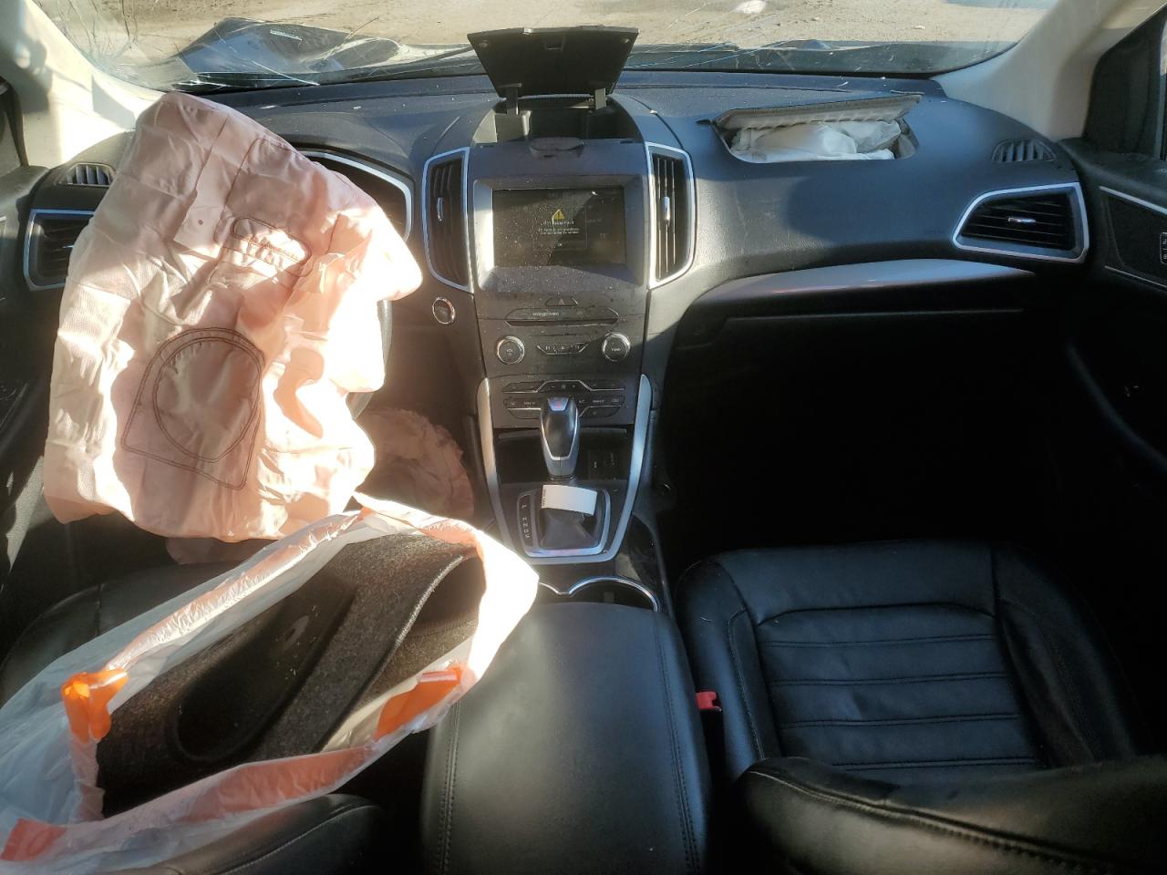 2015 Ford Edge VIN 2FMTK3J8XFBB15057 Copart auction photo, front end damage thumbnail 8