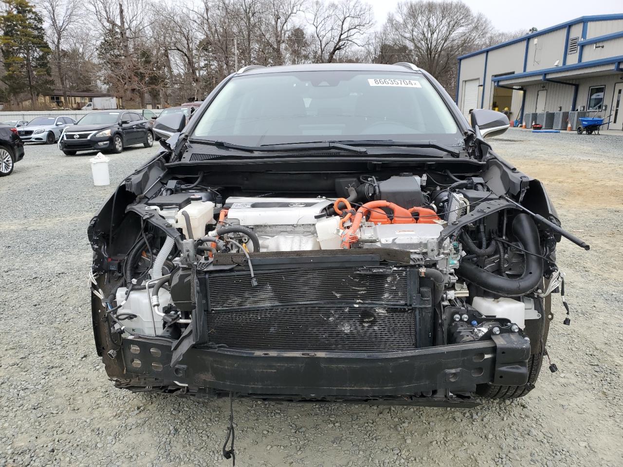 2021 Lexus NX VIN JTJDJRDZXM2147400 Copart auction photo, front end damage thumbnail 5