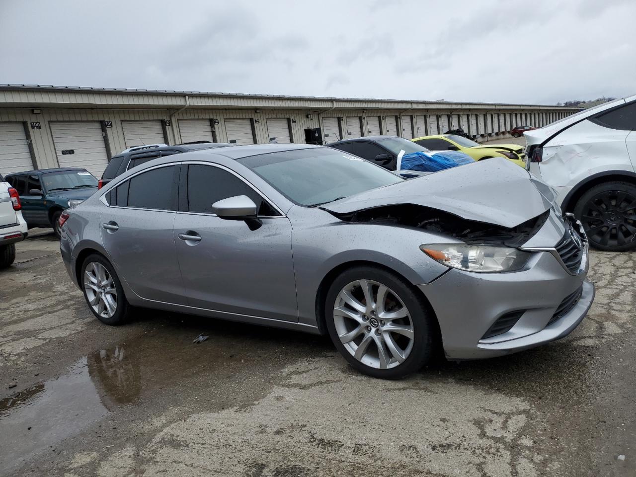 2015 Mazda 6 VIN JM1GJ1V50F1193761 Copart auction photo, front end damage thumbnail 4
