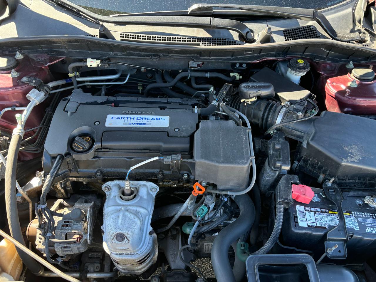 2014 Honda Accord VIN 1HGCR2F3XEA166772 Copart auction photo, normal wear damage thumbnail 7