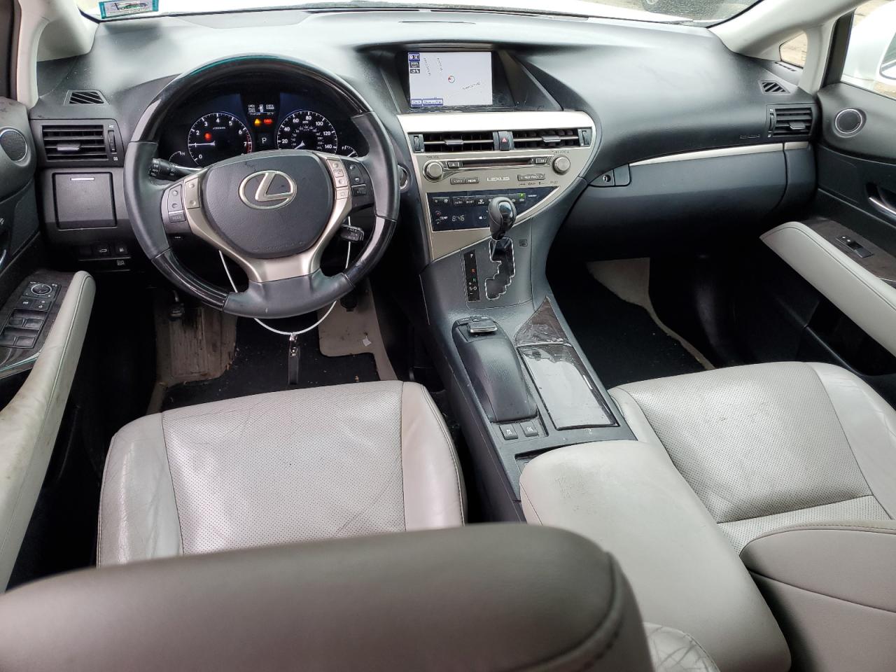 2015 Lexus RX VIN 2T2BK1BA2FC333163 Copart auction photo, front end / rear end damage thumbnail 8