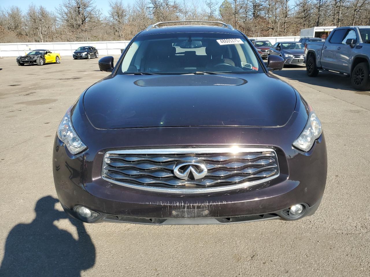 2010 Infiniti FX VIN JN8AS1MW2AM852299 Copart auction photo, side / minor dent/scratches damage thumbnail 5