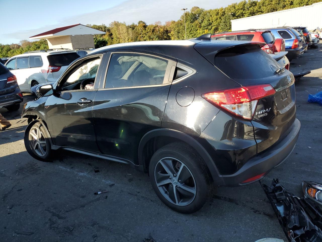 2021 Honda HR-V VIN 3CZRU6H52MM731136 Copart auction photo, front end damage thumbnail 2
