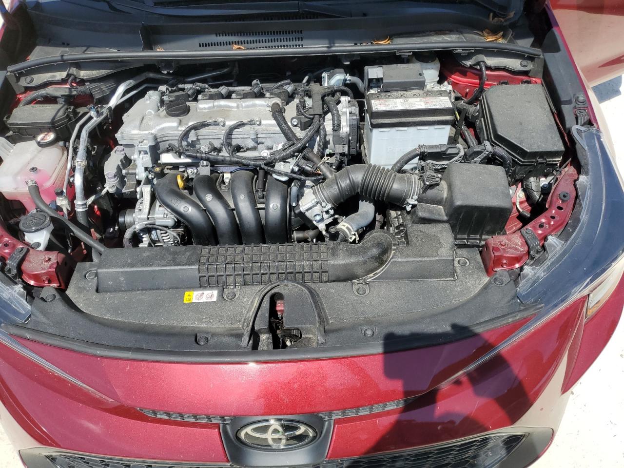 2022 Toyota Corolla VIN 5YFVPMAE1NP354870 Copart auction photo, side / rear end damage thumbnail 11
