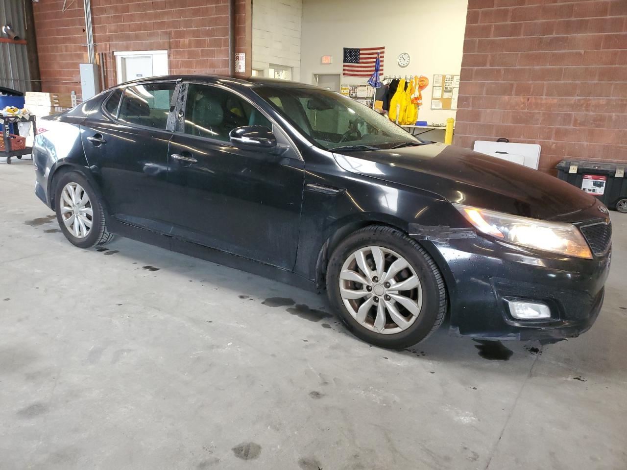 2015 KIA Optima VIN 5XXGN4A78FG415741 Copart auction photo, front end damage thumbnail 4