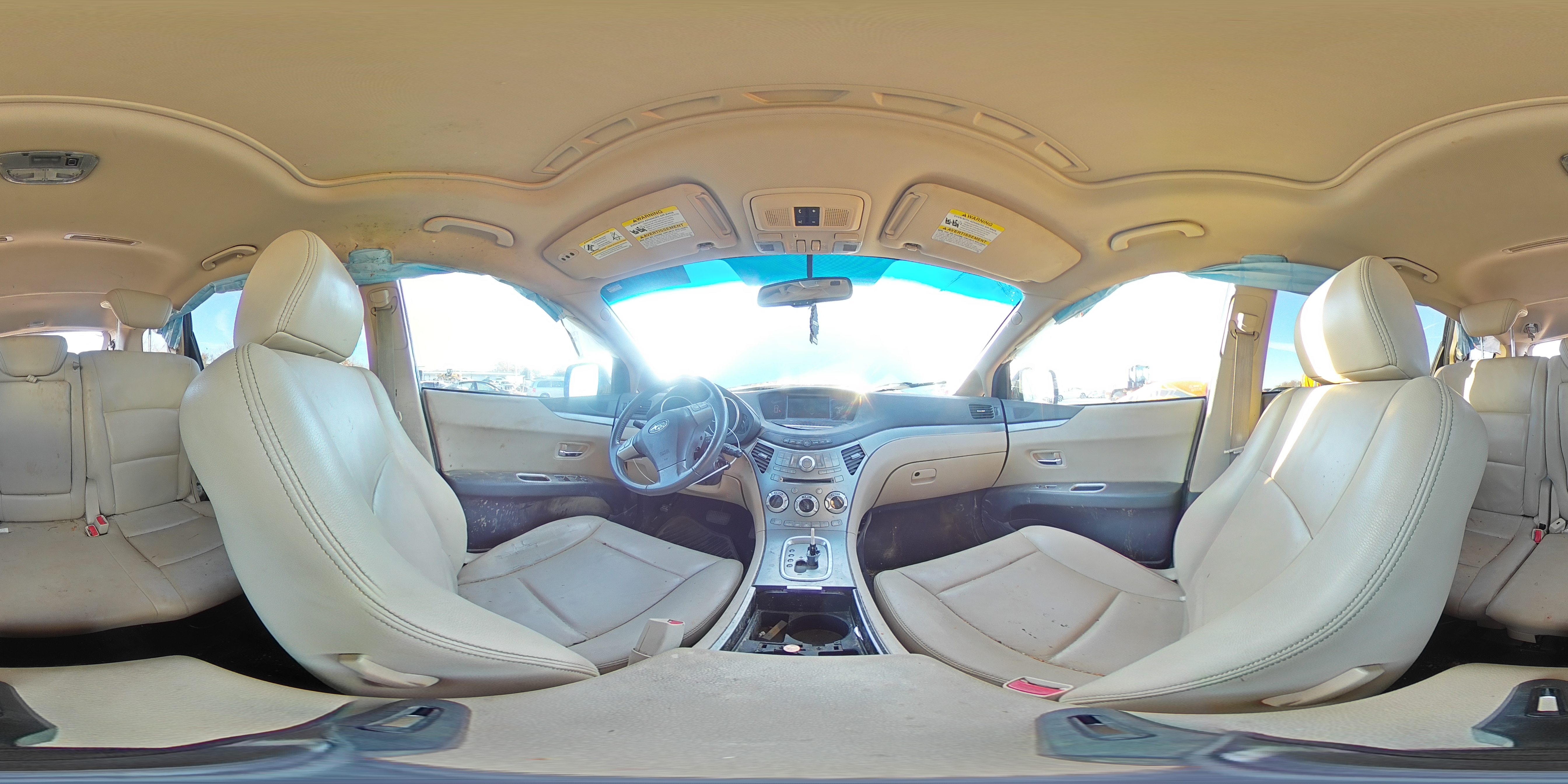 2011 Subaru Tribeca VIN 4S4WX9HD8B4402969 Copart auction photo, all over damage thumbnail 14