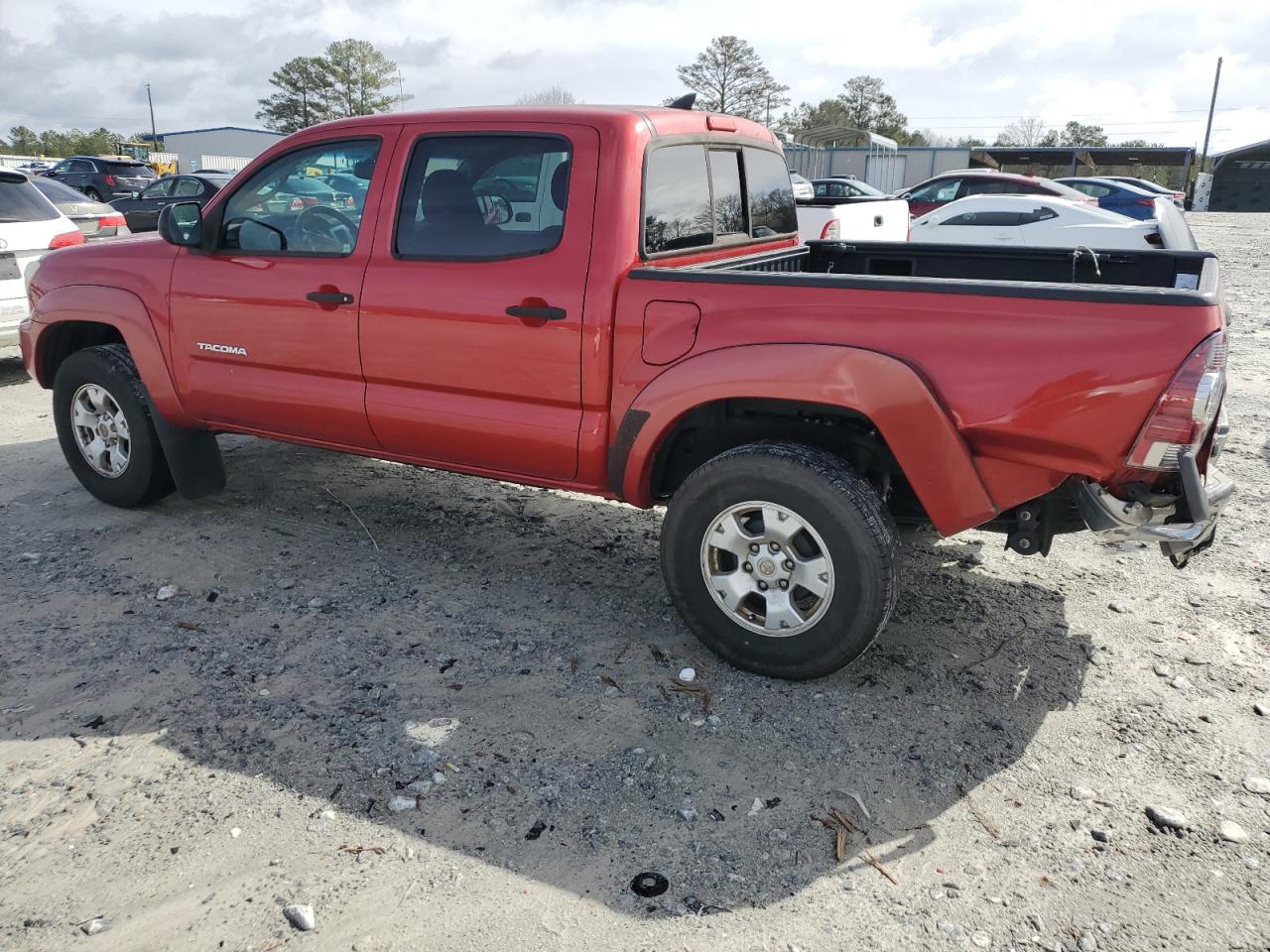 2012 Toyota Tacoma VIN 5TFJX4GN4CX008543 Copart auction photo, rear end damage thumbnail 2