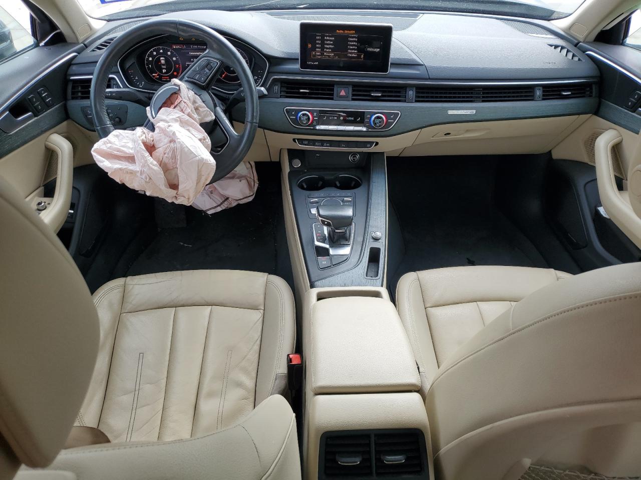 2018 Audi A4 VIN WAUENAF40JA067374 Copart auction photo, front end / rear end damage thumbnail 8