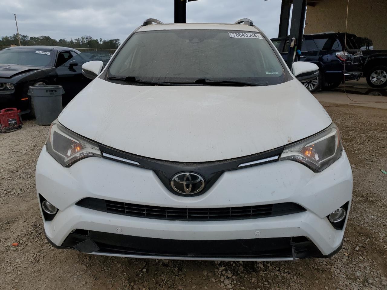 2018 Toyota RAV 4 VIN JTMWFREV7JD122317 Copart auction photo, undercarriage / front end damage thumbnail 5