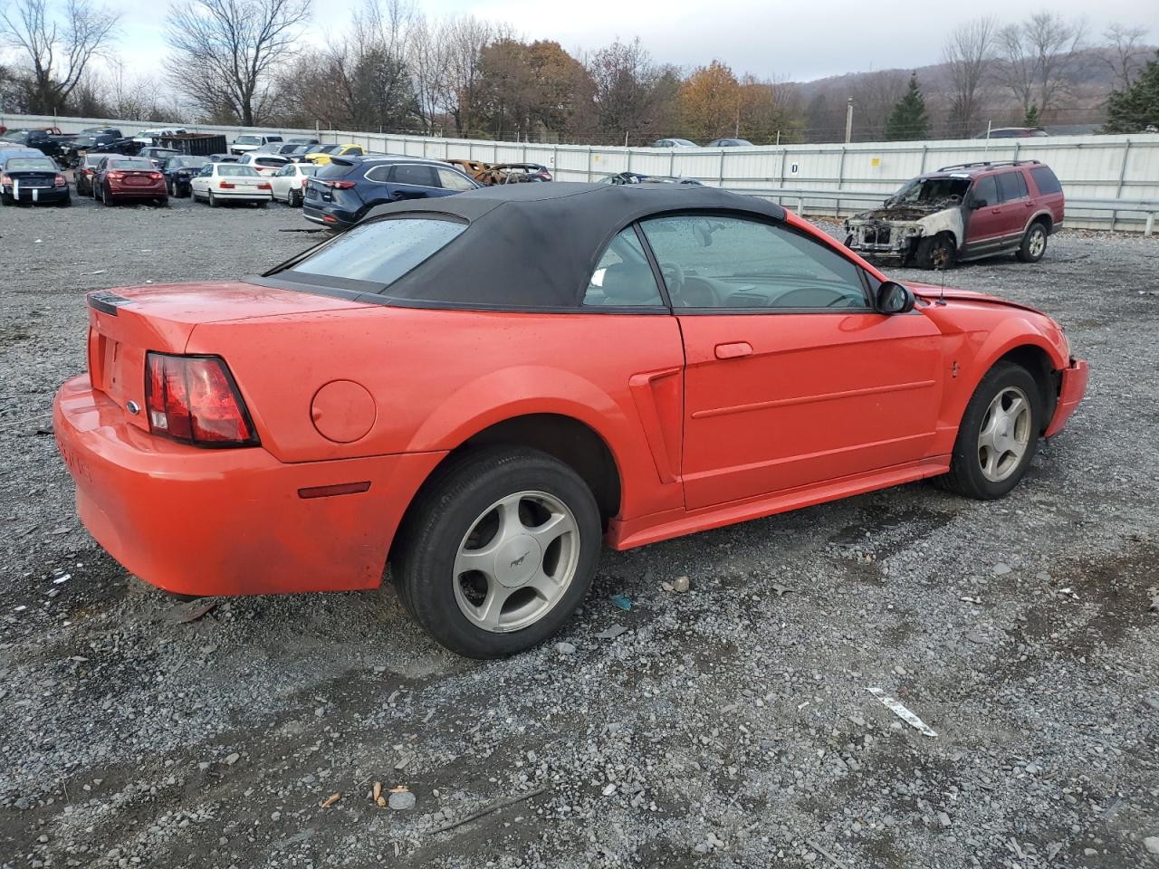 2001 Ford Mustang VIN 1FAFP44431F190441 Copart auction photo, front end damage thumbnail 3