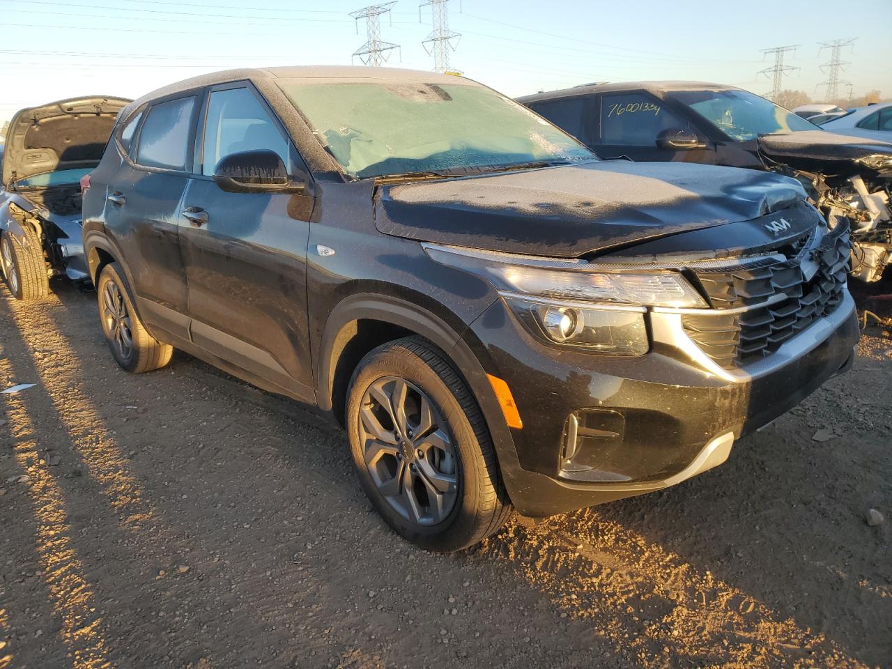 2024 KIA Seltos VIN KNDEPCAA7R7566400 Copart auction photo, rear end / front end damage thumbnail 4