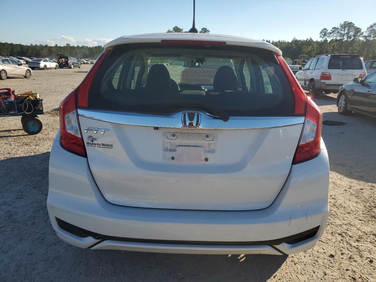 2020 Honda Fit VIN 3HGGK5H80LM704217 Copart auction photo, front end / side damage thumbnail 6