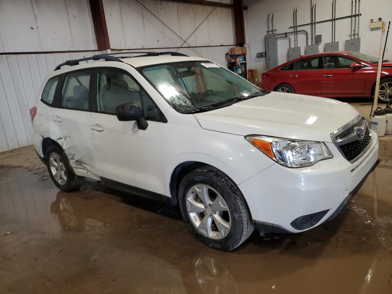 2015 Subaru Forester VIN JF2SJABC5FH587715 Copart auction photo, side damage thumbnail 4